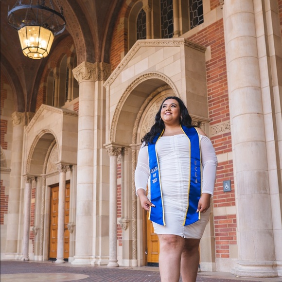 NWT “Take me on a dinner date” white plus dress - Picture 1 of 7